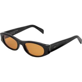 Retrosuperfuture Unisex RQ6 Razzo Fiammato Solbriller Acetat Sort Orange Geometrisk Normal