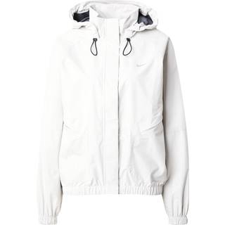 Nike Storm-Fit Swift Jakke Dame Str. L - Vindtæt & Vandtæt, Hvid, Perfekt til Løb