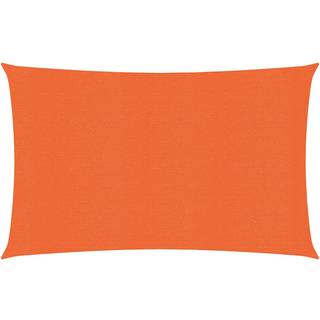 Solsejl 2X2,5 M 160 G/M² Hdpe Orange - 5 x 7 m