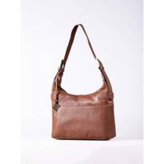 Lakeland Leather Lakeland Leather Brown Newby Cross-Body Bag
