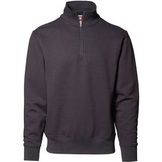 ID Zip Herre Sweatshirt - Black - XL
