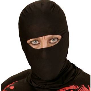 Sort Ninja maske, voksen
