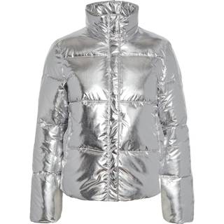 Pieces - Sølv - Pcnamie Puffer Jacket - Small