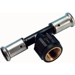 Henco pres tee PVDF med indvendig gevind 40 x 1 x 40 mm