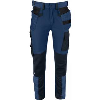 ProJob 645550 5550 buks med stretch / Arbejdsbukser navy C62