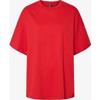 PIECES dame t-shirt PCAUNA - High risk red - XS