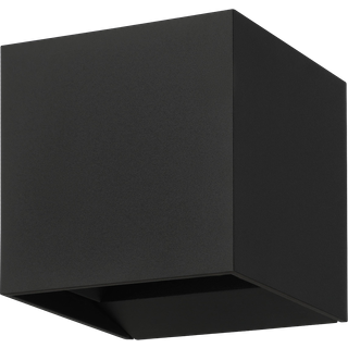 Eglo Calpino 3 væglampe i sort - udendørs