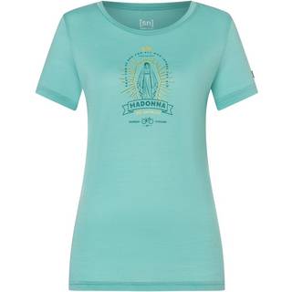 super.natural Women's Santa Patrona Tee T-shirt Damer størrelse XS farve turkis