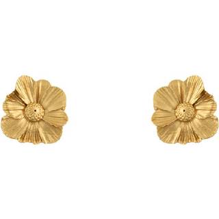 Vincent - Wildflower Speckle øreringe i forgyldt sølv