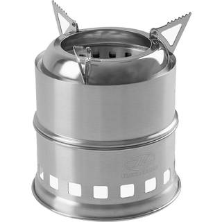 Brændekomfur - Highlander Cabar - Rustfrit stål