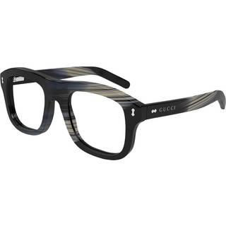 Gucci Mand GG1712S 003 Solbriller Acetat Sort Transparent Pilot
