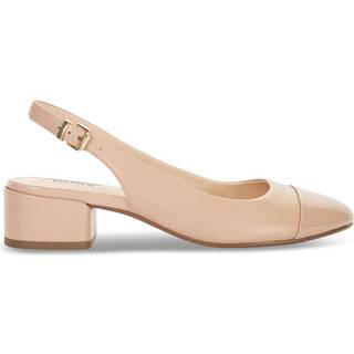 Dune London Dune London Pink Casing Sling Back Block Heel Sandals