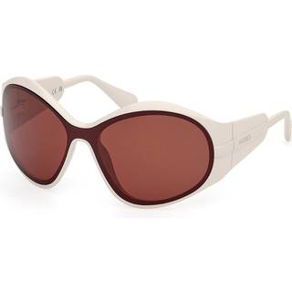 MAX&Co Kvinde MO0113 25E Solbriller Injiceret Elfenben Brun Maske Normal