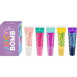 essence Juicy Bomb Gavesæt til læber Sweet & Glossy! - 5 stk.