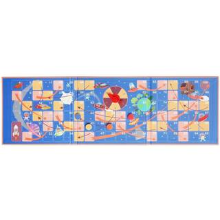 Scratch Magnetisk rejsespil - Ud i rummet med slanger og stiger