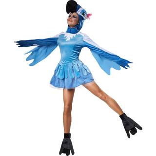 Sjov paradisfugl kostume - XXL