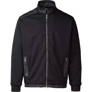 CC55 50210 zurich jacket stand up collar zip lining Herre Black S