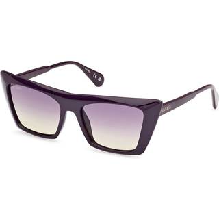 MAX&Co Kvinde MO0122 81Z Solbriller Injiceret Violet Violet Cat Eye Normal