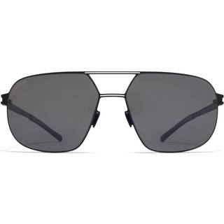 Mykita Angus Polarized 363 56 Solbriller Mænd Black - Black White - 56mm