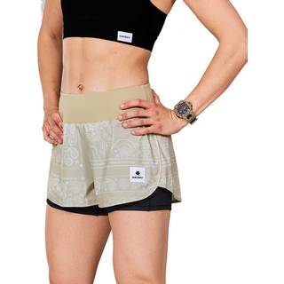 Saysky Paisley 2 In 1 Pace Shorts 3" Dame