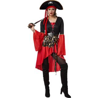 Piratdronning kostume - M