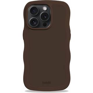 Holdit iPhone 14 Pro Max Wavy Cover - Chocolate