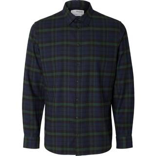 SLHSLIMOWEN-FLANNEL SHIRT LS NOOS