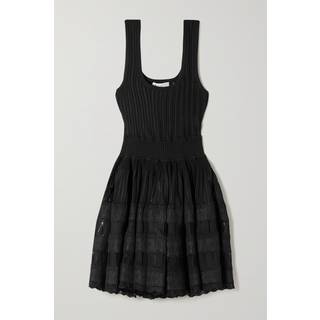 AlaÃ¯a Crinoline minidress - white - L