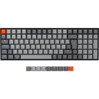 Keychron K4 RGB Aluminium (V2) - Gateron Brown Hot-Swap - Nordisk - Sort