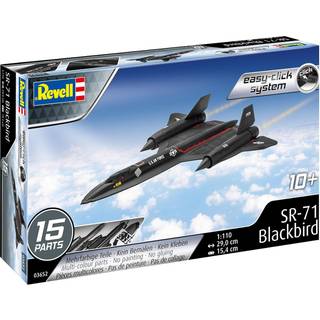Revell Easy-Click, modelsæt, Lockheed SR-71 Blackbird, 1:110 [Levering: 1-2 dage]