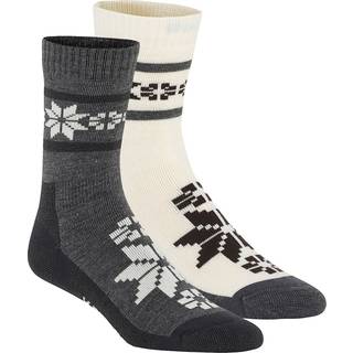 Kari Traa Women's Rusa Wool Sock 2-pack Dus, 39-41