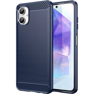 EIDERWOOD Samsung Galaxy A06 Brushed Carbon Plastik Bagside Cover - Blå