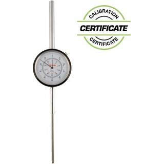 Måleur 0-100x0,01 mm med øje (inkl. certifikat)