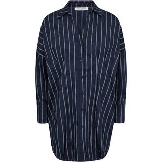 Co´couture - Sebicc Stripe Pleat Shirt 35625 - 120 Navy