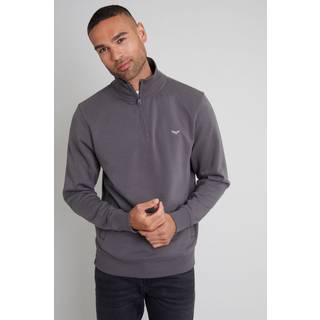 Threadbare Sweatshirtmed kvart lynlåsStor