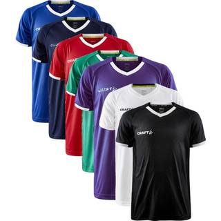 Craft 1910174 progress 2.0 solid jersey jr Børn Black 122/128