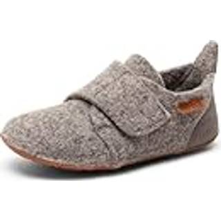 Bisgaard Kid's Casual Wool Hyttesko Børn størrelse 36 farve grå
