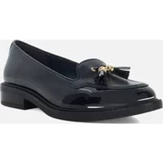 Dune London Dune London Blue Wide Fit Grape Branded Tassel Trim Loafers