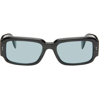 Retrosuperfuture Unisex AC1 Etrusco Tangeri Solbriller Acetat Sort Turkis Firkantet Normal