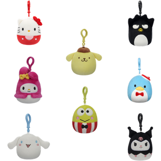Squishmallows Clip On Hello Kitty and Friends - Hello Kitty