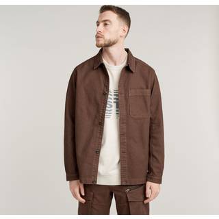 One Pocket Relaxed Shirt - Red - Men