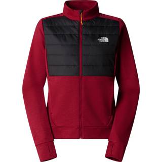 The North Face Women's Reaxion Hybrid Jacket Beetroot Dark Heather/Asphalt Grey, L