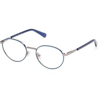 Guess Unisex GU50167 092 Optiske stel Metal Blå Rund Normal