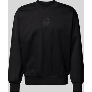 Relaxed fit sweatshirt i bomuld med dobbelt B-monogram