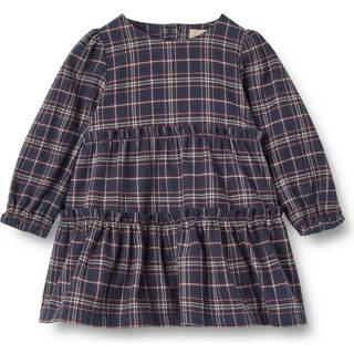 Fanny Kjole, Navy Check, 80 cm