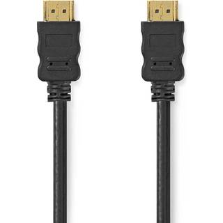 High Speed HDMI kabel med Ethernet - Sort - 15,00m
