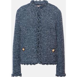 Valentino Tweed denim jacket - blue - XL