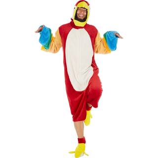 Unisex kostume Papegøje - L