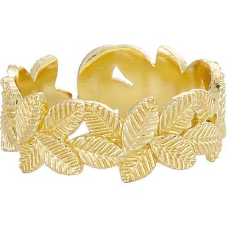 Dahlia Øreringe, Gold Plated