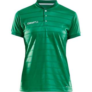 Craft - Pro Control Button Jersey Kvinder - Team Green/White XL